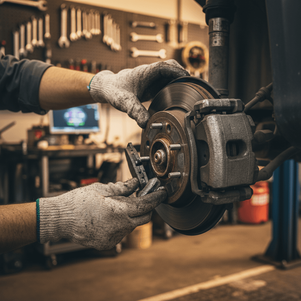 Brake inspection and service